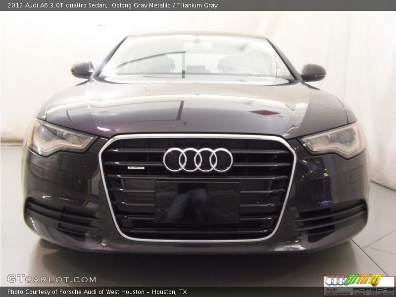 Oolong Gray Metallic / Titanium Gray 2012 Audi A6 3.0T quattro Sedan