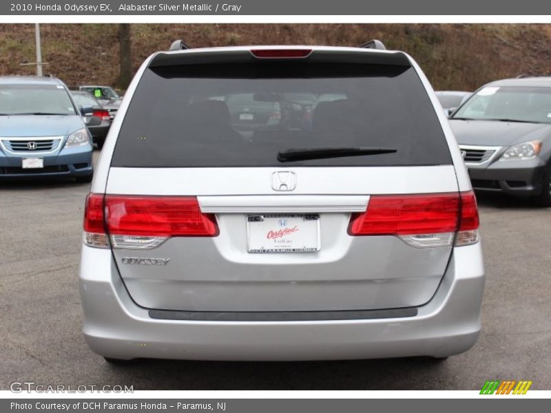 Alabaster Silver Metallic / Gray 2010 Honda Odyssey EX