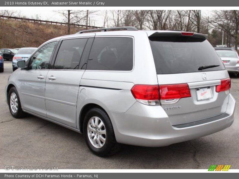 Alabaster Silver Metallic / Gray 2010 Honda Odyssey EX