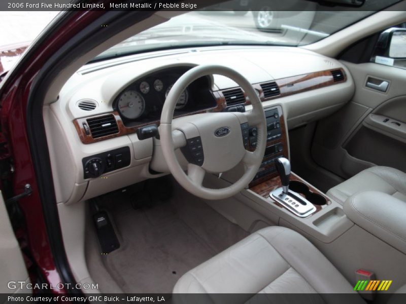 Merlot Metallic / Pebble Beige 2006 Ford Five Hundred Limited