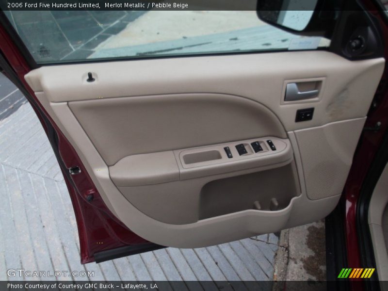 Merlot Metallic / Pebble Beige 2006 Ford Five Hundred Limited