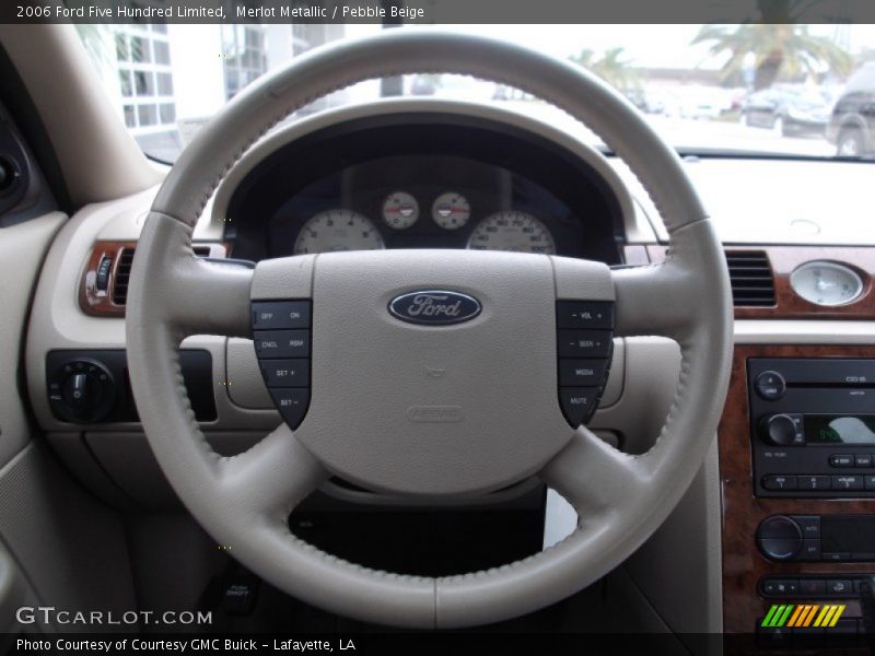 Merlot Metallic / Pebble Beige 2006 Ford Five Hundred Limited
