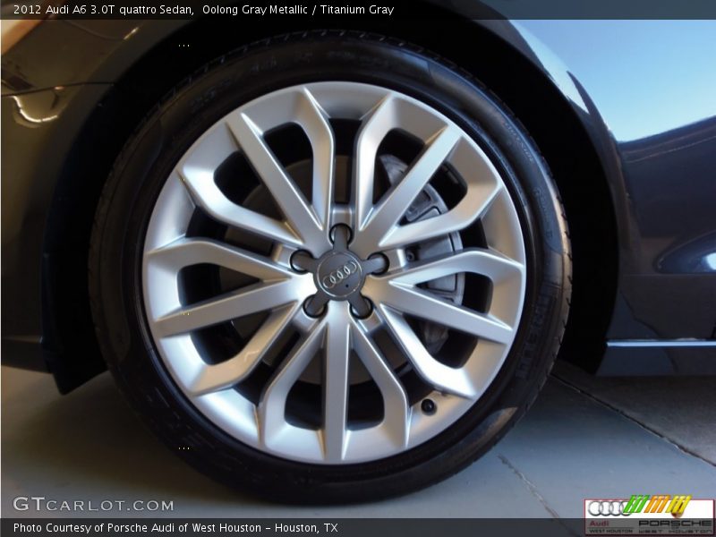 Oolong Gray Metallic / Titanium Gray 2012 Audi A6 3.0T quattro Sedan