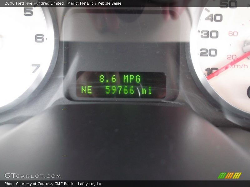 Merlot Metallic / Pebble Beige 2006 Ford Five Hundred Limited