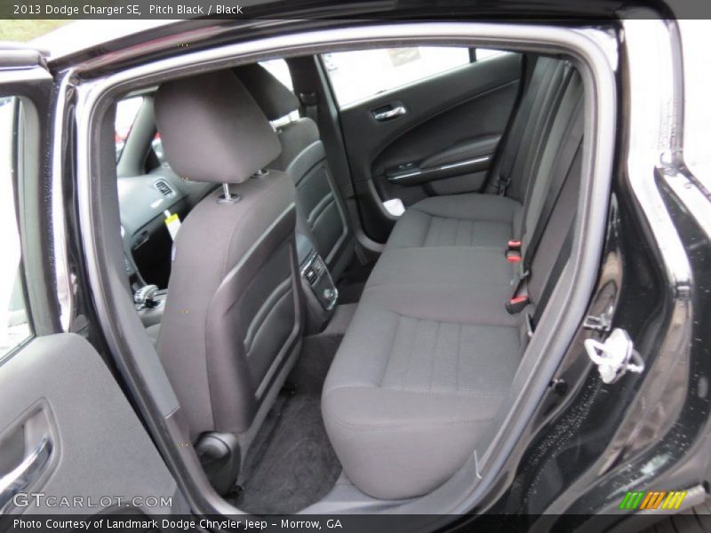 Pitch Black / Black 2013 Dodge Charger SE