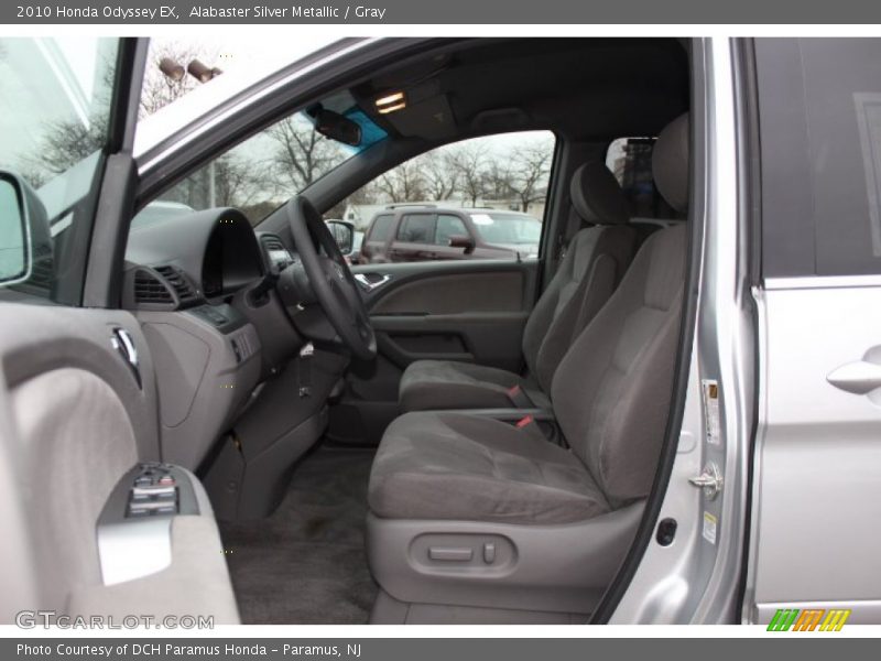 Alabaster Silver Metallic / Gray 2010 Honda Odyssey EX
