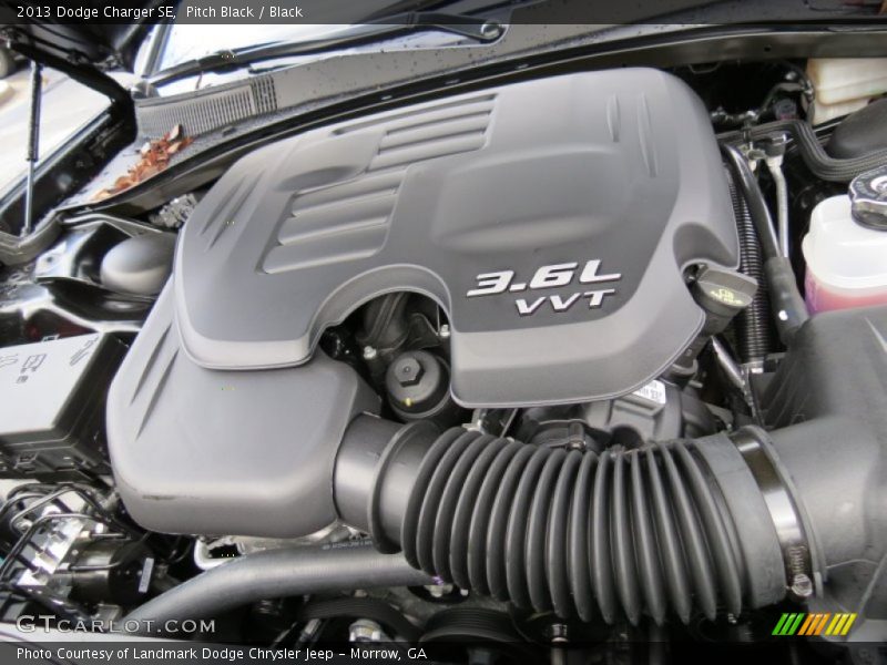 Pitch Black / Black 2013 Dodge Charger SE