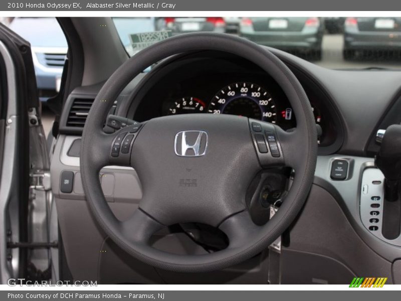 Alabaster Silver Metallic / Gray 2010 Honda Odyssey EX
