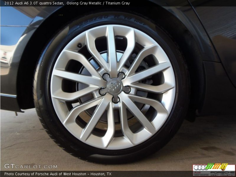 Oolong Gray Metallic / Titanium Gray 2012 Audi A6 3.0T quattro Sedan