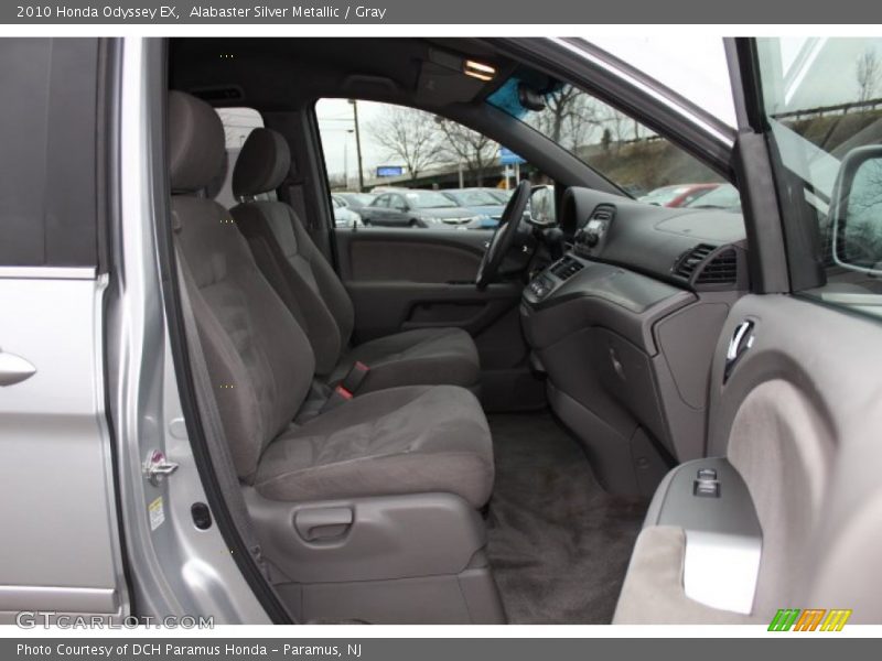 Alabaster Silver Metallic / Gray 2010 Honda Odyssey EX