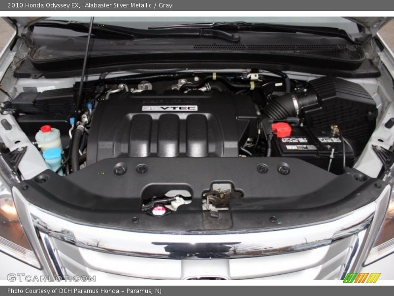 Alabaster Silver Metallic / Gray 2010 Honda Odyssey EX