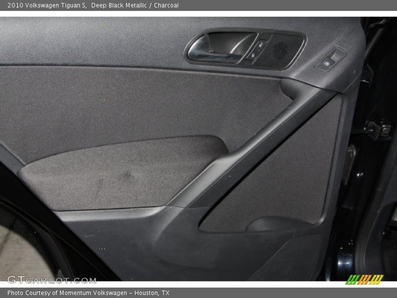 Deep Black Metallic / Charcoal 2010 Volkswagen Tiguan S