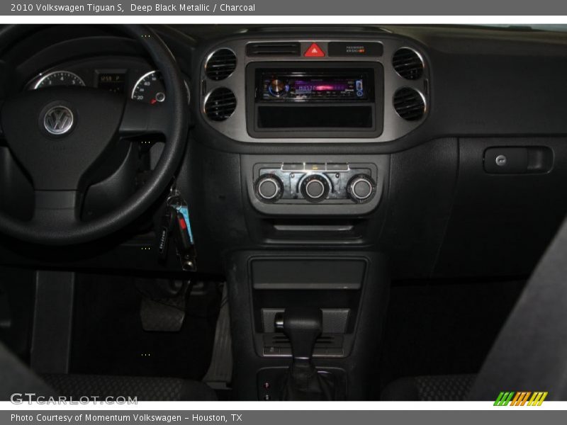 Deep Black Metallic / Charcoal 2010 Volkswagen Tiguan S