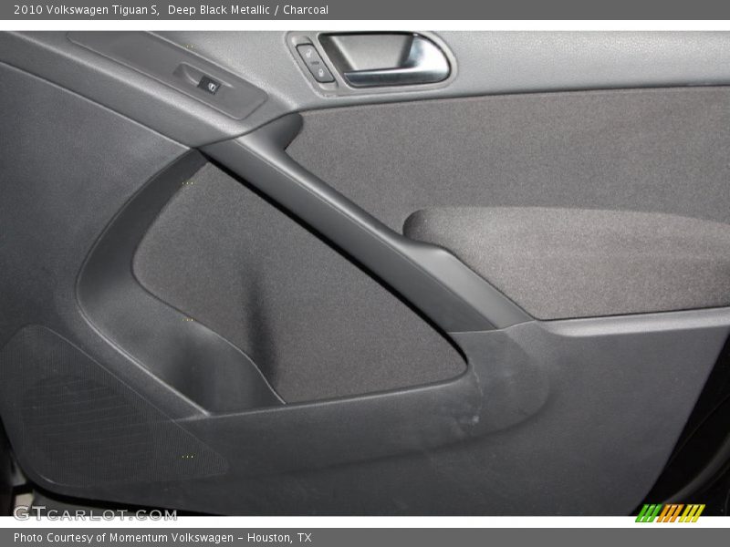 Deep Black Metallic / Charcoal 2010 Volkswagen Tiguan S