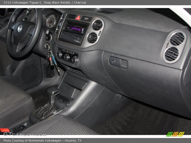 Deep Black Metallic / Charcoal 2010 Volkswagen Tiguan S