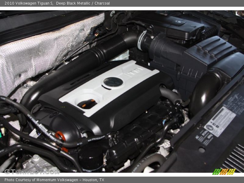 Deep Black Metallic / Charcoal 2010 Volkswagen Tiguan S