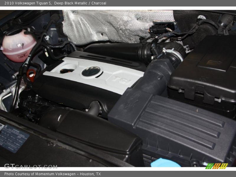Deep Black Metallic / Charcoal 2010 Volkswagen Tiguan S