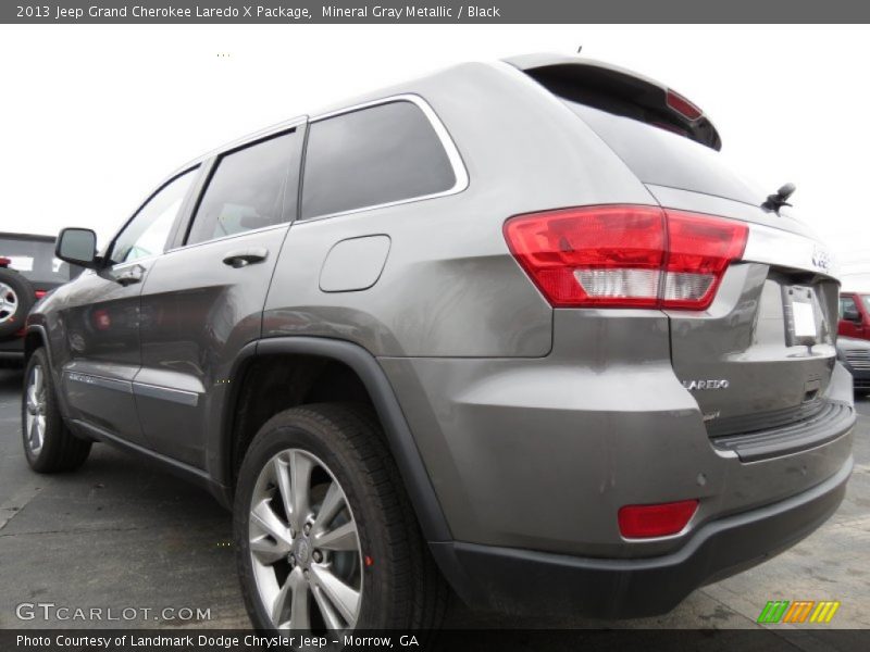 Mineral Gray Metallic / Black 2013 Jeep Grand Cherokee Laredo X Package