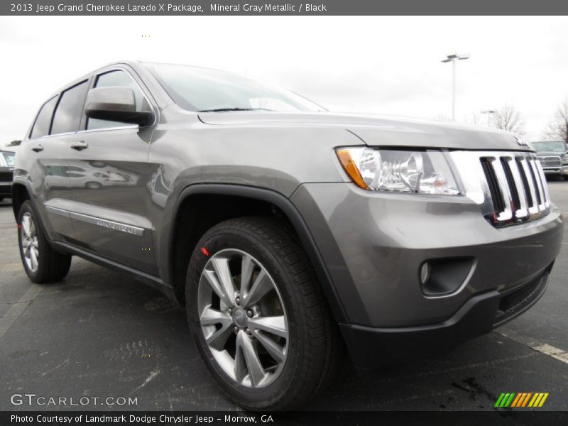 Mineral Gray Metallic / Black 2013 Jeep Grand Cherokee Laredo X Package