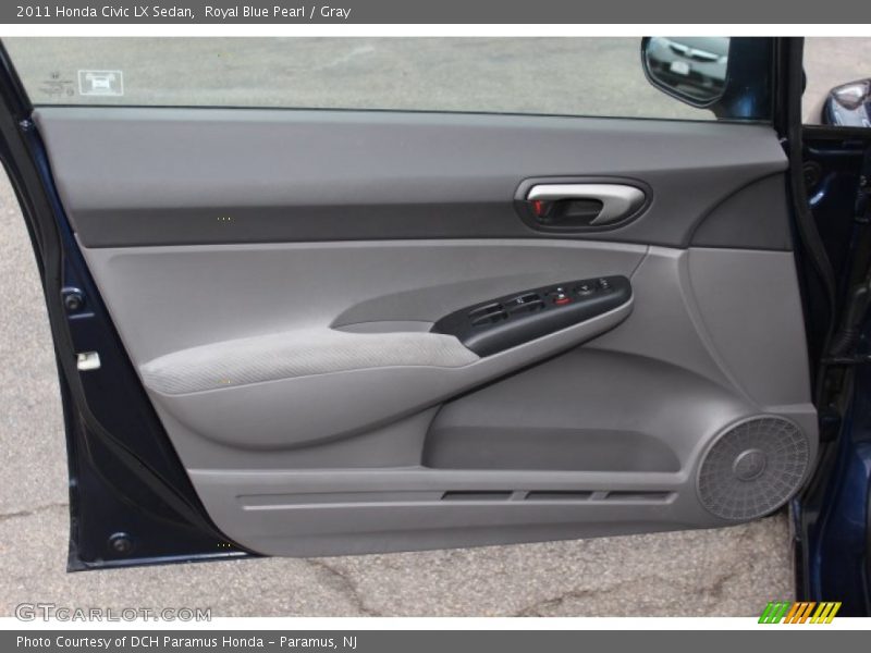 Royal Blue Pearl / Gray 2011 Honda Civic LX Sedan
