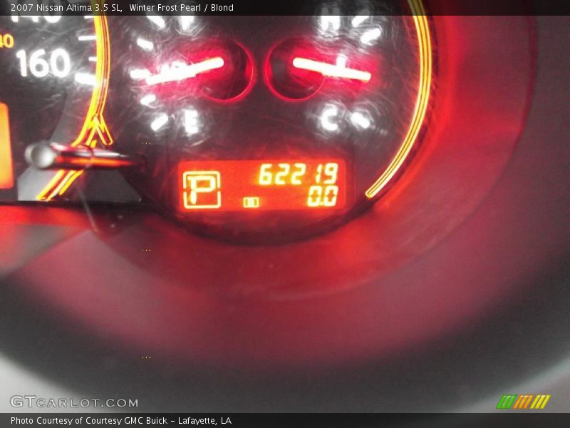 Winter Frost Pearl / Blond 2007 Nissan Altima 3.5 SL