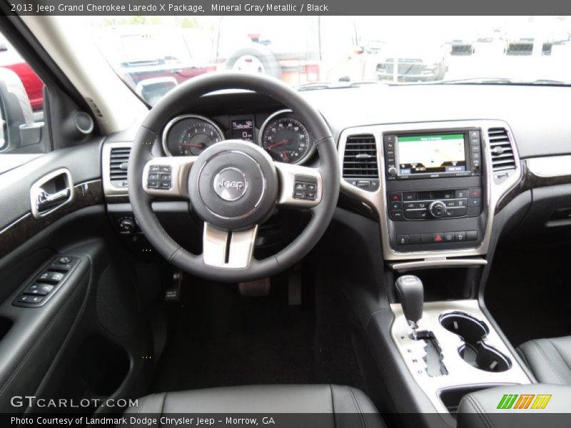 Mineral Gray Metallic / Black 2013 Jeep Grand Cherokee Laredo X Package