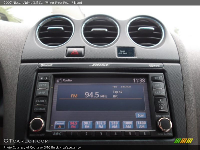 Winter Frost Pearl / Blond 2007 Nissan Altima 3.5 SL