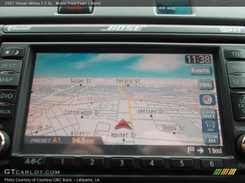 Winter Frost Pearl / Blond 2007 Nissan Altima 3.5 SL