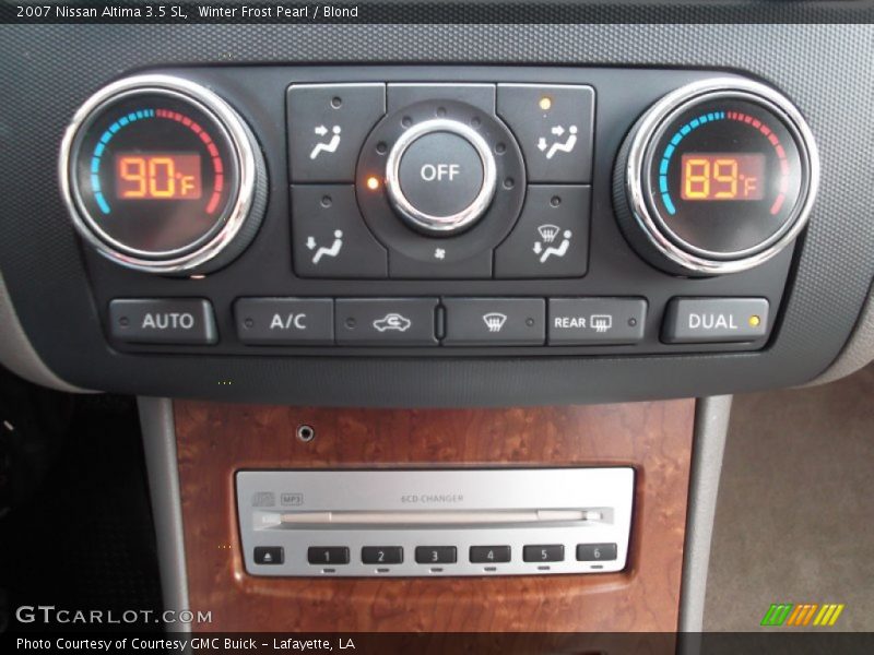 Winter Frost Pearl / Blond 2007 Nissan Altima 3.5 SL