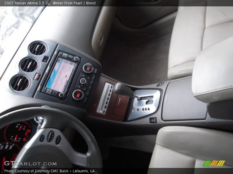 Winter Frost Pearl / Blond 2007 Nissan Altima 3.5 SL