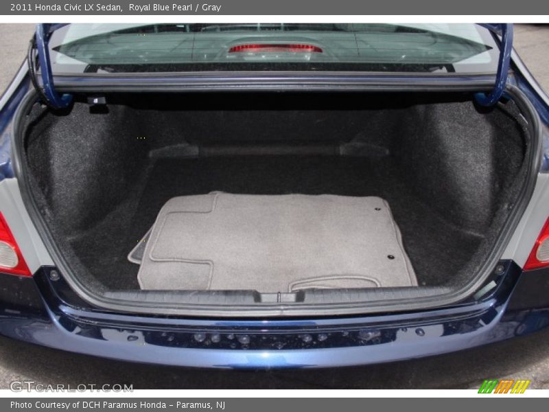 Royal Blue Pearl / Gray 2011 Honda Civic LX Sedan