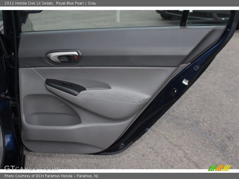 Royal Blue Pearl / Gray 2011 Honda Civic LX Sedan
