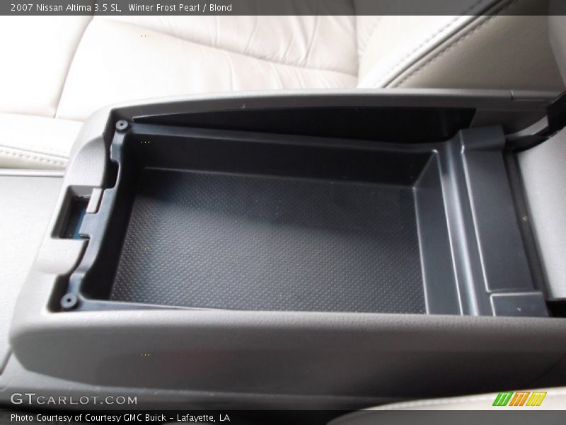 Winter Frost Pearl / Blond 2007 Nissan Altima 3.5 SL