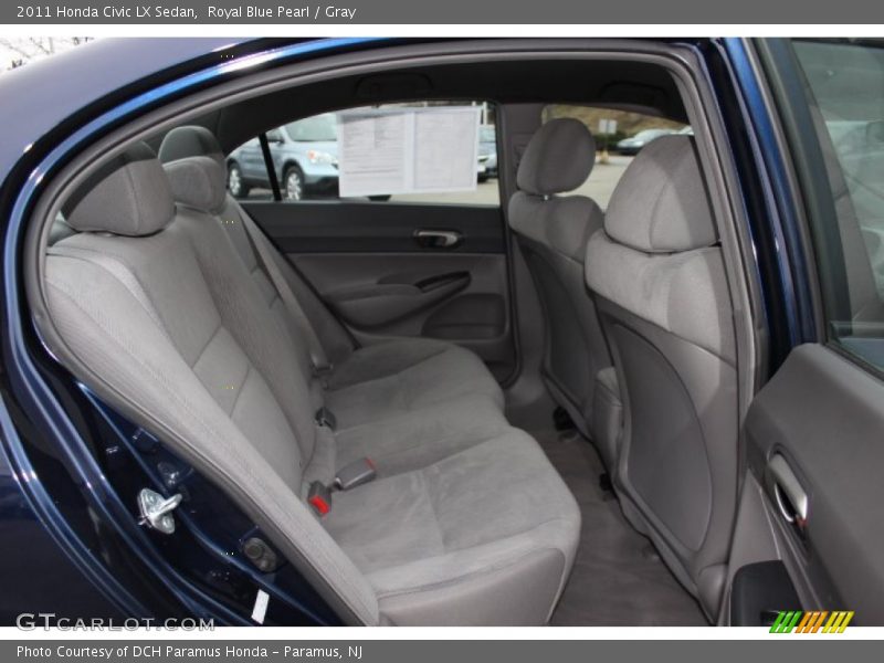 Royal Blue Pearl / Gray 2011 Honda Civic LX Sedan