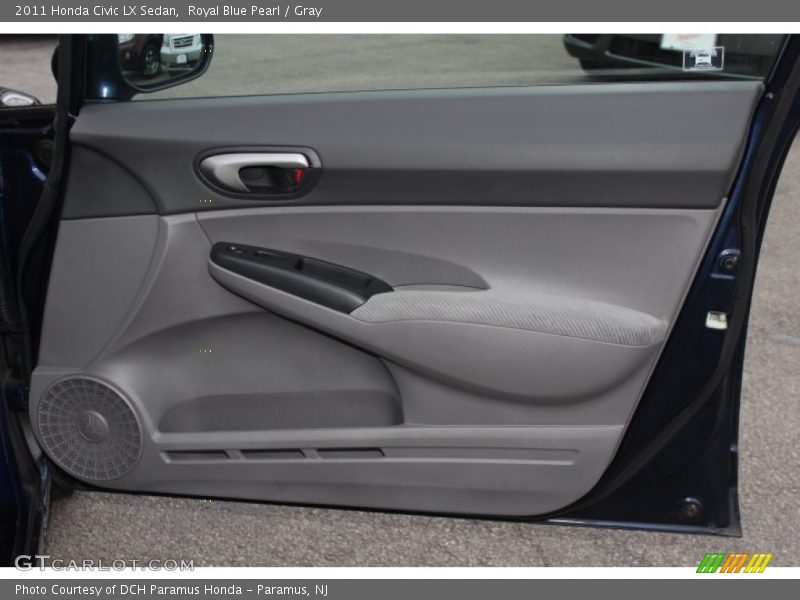 Royal Blue Pearl / Gray 2011 Honda Civic LX Sedan