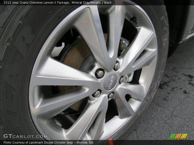 Mineral Gray Metallic / Black 2013 Jeep Grand Cherokee Laredo X Package
