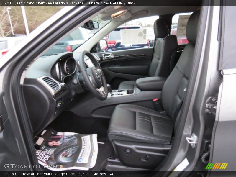 Mineral Gray Metallic / Black 2013 Jeep Grand Cherokee Laredo X Package