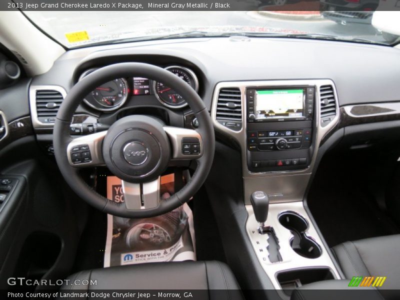 Mineral Gray Metallic / Black 2013 Jeep Grand Cherokee Laredo X Package