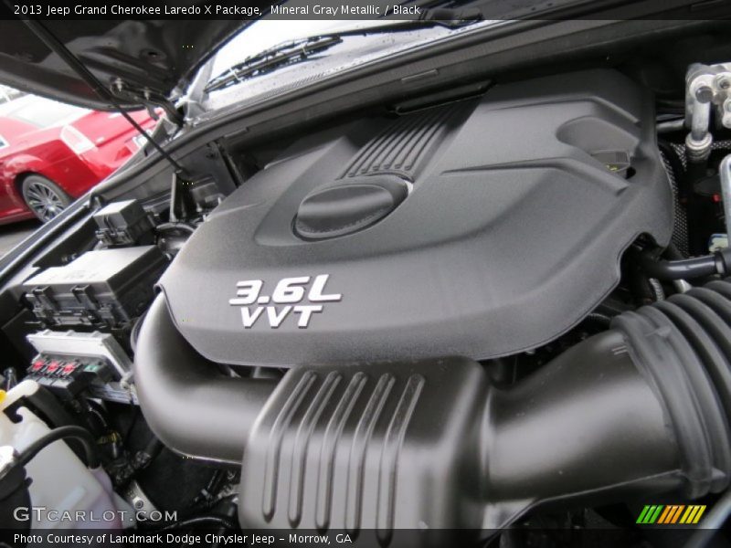 Mineral Gray Metallic / Black 2013 Jeep Grand Cherokee Laredo X Package