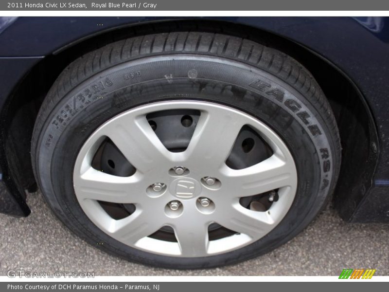 Royal Blue Pearl / Gray 2011 Honda Civic LX Sedan