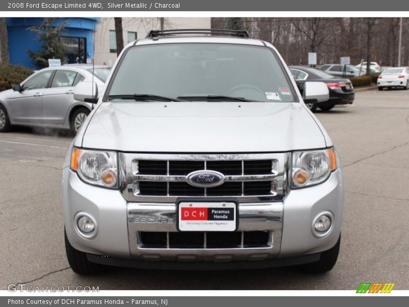 Silver Metallic / Charcoal 2008 Ford Escape Limited 4WD