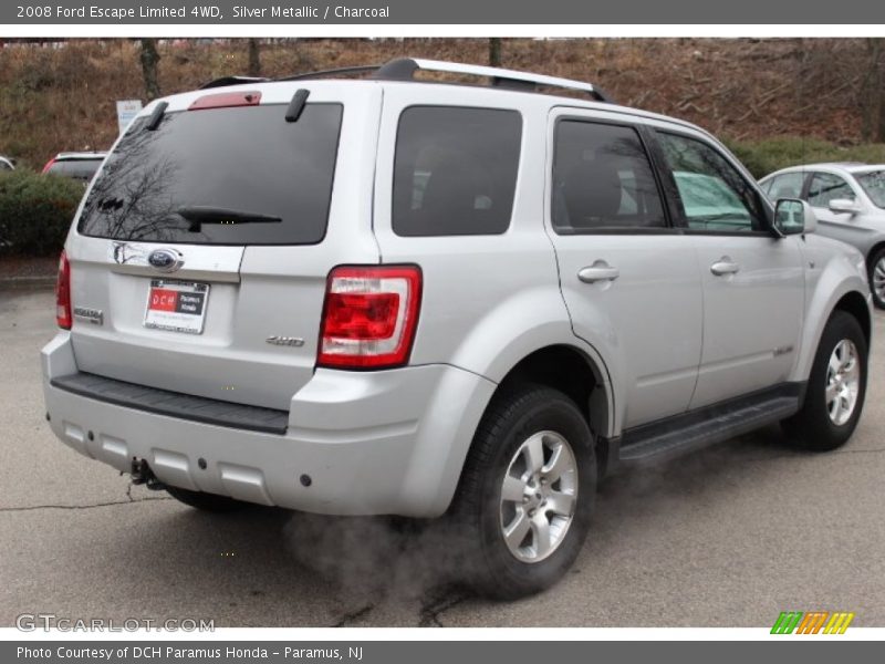 Silver Metallic / Charcoal 2008 Ford Escape Limited 4WD