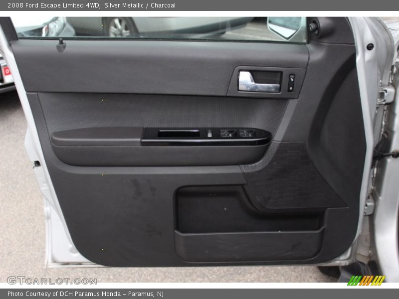 Silver Metallic / Charcoal 2008 Ford Escape Limited 4WD