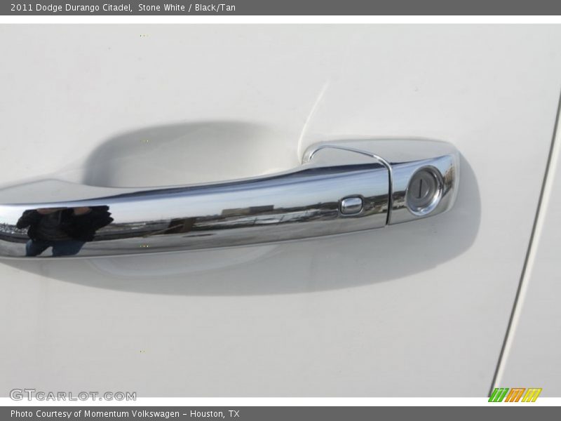 Stone White / Black/Tan 2011 Dodge Durango Citadel