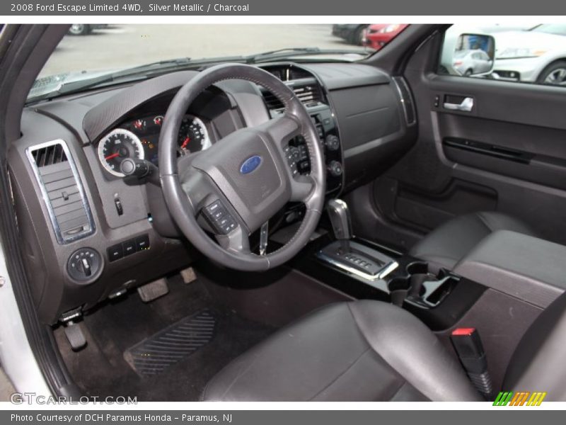 Charcoal Interior - 2008 Escape Limited 4WD 