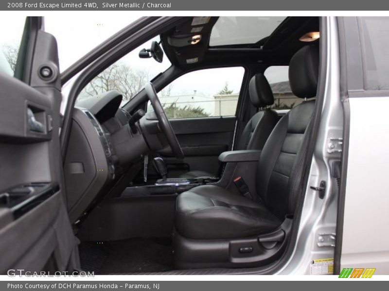 Silver Metallic / Charcoal 2008 Ford Escape Limited 4WD