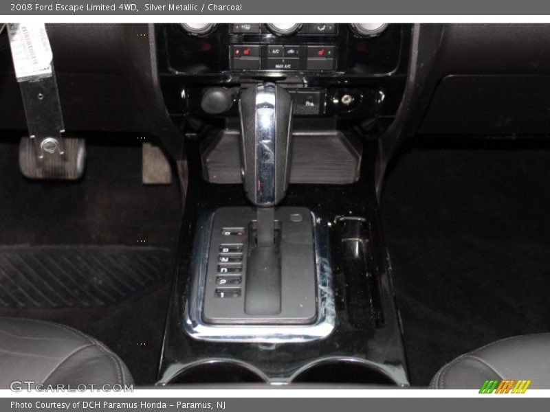 Silver Metallic / Charcoal 2008 Ford Escape Limited 4WD