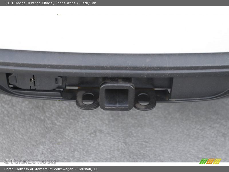 Stone White / Black/Tan 2011 Dodge Durango Citadel