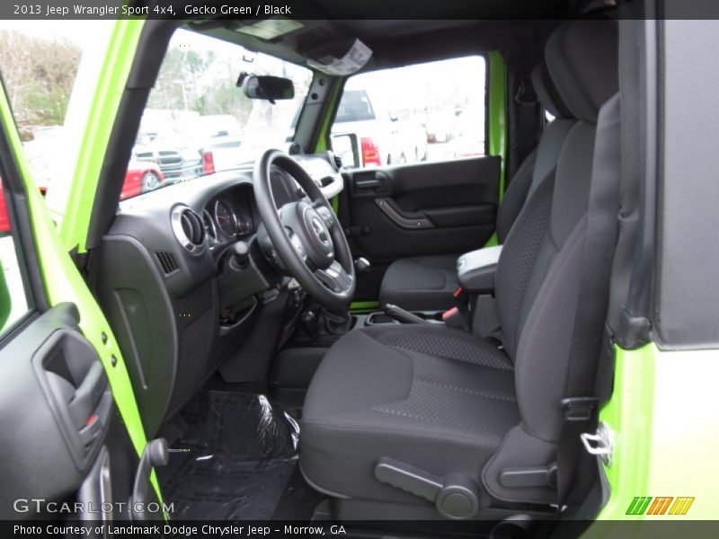  2013 Wrangler Sport 4x4 Black Interior