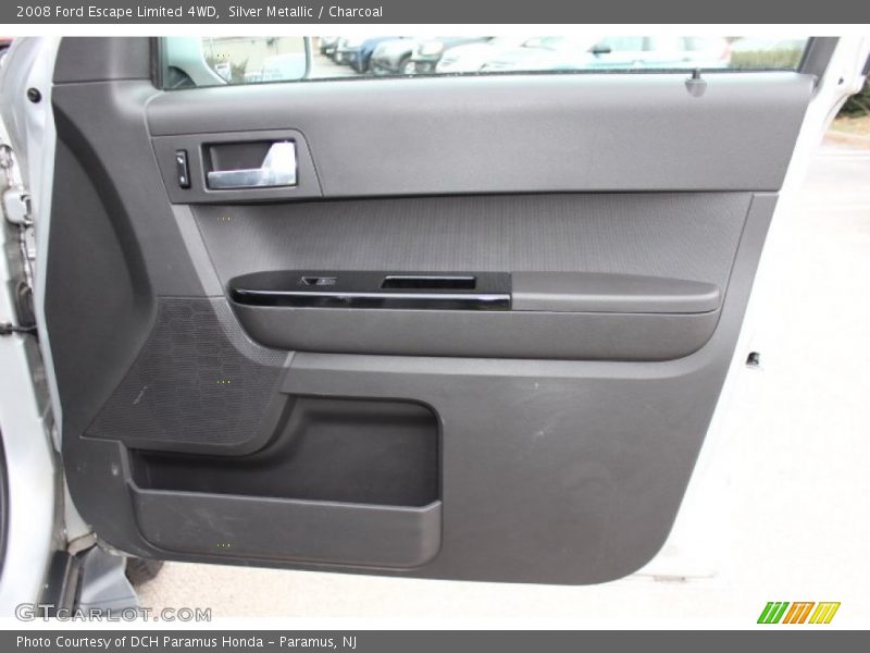 Silver Metallic / Charcoal 2008 Ford Escape Limited 4WD